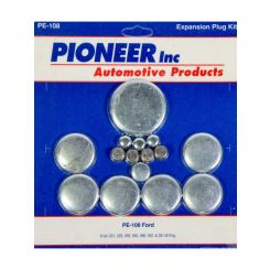 Pioneer Freeze Plug Complete Engine Steel Zinc Oxide Small Block Ford