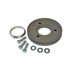 Powermaster Crankshaft Pulley V-Belt 1 Groove 5.250 in Diameter Aluminum