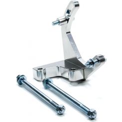 Powermaster Alternator Bracket Rear End Mount Aluminum Natural Winters /