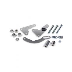 Powermaster Alternator Bracket Driver Side Low Mount Block Mount Aluminum