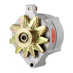 Powermaster Alternator Ford Style Race 150 amp 12V 1-Wire 6 Rib Serpe