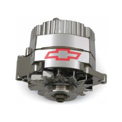 Proform Alternator 80A For GM 1 Wire Style GM Bowtie Logo Chrome Finish 100%
