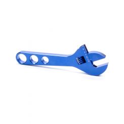 Proform Adjustable AN Wrench For -10AN to -20AN Size Fittings Blue Anodized