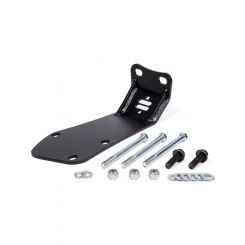 Ridetech Steering Box Brace Bolt-On Steel Black Powder Coat Borgeson