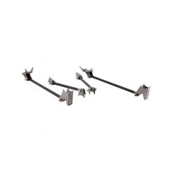 Ridetech Four Link Kit Weld-On Triangulated Brackets / Hardware Incl