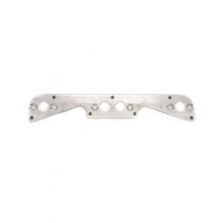 Schoenfeld Header Flange Adapter 1/4 in Thick 1-1/4 in Round Port Aluminu