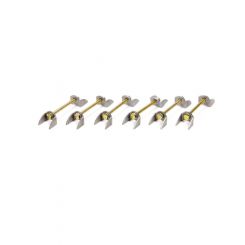 Schoenfeld Header Tabs 12 Tabs / 6 Bolts / 6 Lock Nuts / 12 Washers St