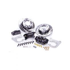 Strange Brake System Pro Race Rear 4 Piston Caliper 11.250 in Slotted