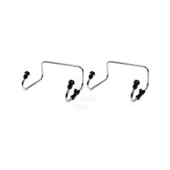 The Blower Shop Carburetor Fuel Line 6 AN Male Inlet 6 AN Dual Outlet (4372-AB)
