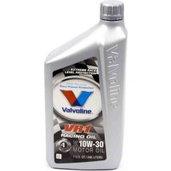 Valvoline Motor Oil VR1 Racing High Zinc 10W30 Conventional 1 qt
