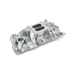 Weiand Intake Manifold Speed Warrior Square Bore Dual Plane Aluminum Po