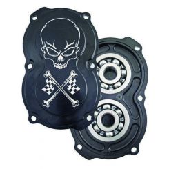 Winters Gear Cover Sprint Center 6-Bolt Ball Bearings Aluminum Black An