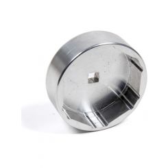 Winters Spindle Nut Socket 1/2 in Drive Aluminum Clear Anodize Winters