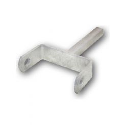 ARK 4-1/2" Stem Bracket 6" X 18mm Square Stem 16mm Bore Galvanised