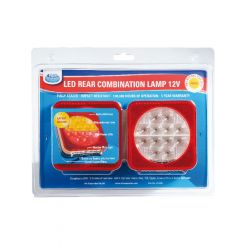 ARK LED Stop/Tail/Indicator Lamp 12V Reflector Licence Plate Pack of 2