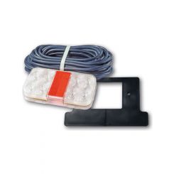ARK LED Submersible Square Lamp Set of 2 Left Right Sides 100mm x 90mm