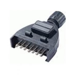 ARK 7 Pin Flat Trailer Plug Plastic w/ Magnet Common All States