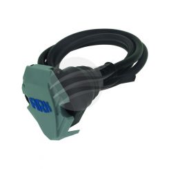 ARK 7 Pin Large Round Trailer Socket Plastic 1.25M Cable Common Vic Tas