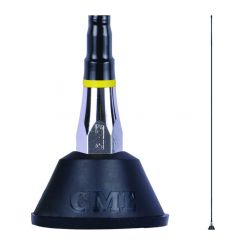 GME 1.5M Am/Fm Fibreglass Aerial With Base Lead & Plug