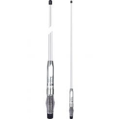 GME White Heavy Duty Hi Gain UHF CB Radio Antenna Bull Bar Fiberglass