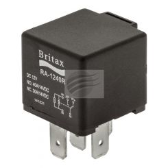 Britax C/Over Mini Relay 12V 40/40Amp 5 Pin 30 & 86 Reversed VT Fan Ass