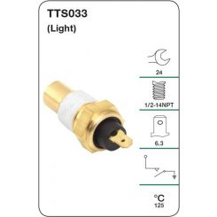 Tridon Water Temperature Switch Warning Light