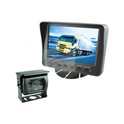 Jaylec 7" Ahd Reverse Camera System 12/24V 2X Camera Input & 20M Cable