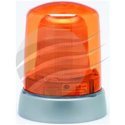 Hella Klx7000F Amber Strobe Beacon 12V Polycarbonate Lens Fixed Mount