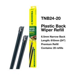 Tridon Wiper Blade Refill Plastic Narrow Back Pack of 20