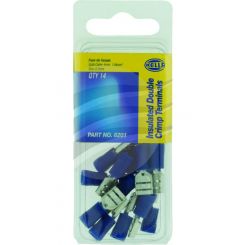 Hella Pck 14 Female Blade Terminal 6.3mm Insul Pvc Copper Sleeve