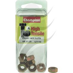 Champion Blister Bolt M8X1.25 Nuts