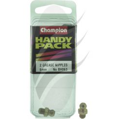 Champion 6mm Straight Grease Nipples