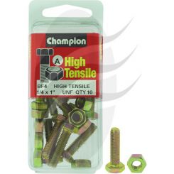Champion Blister Bolt 1"X1/4 Ssox