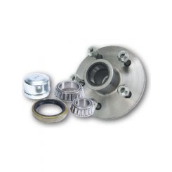 ARK 6" Hub For Ford with Holden Bearings Caps Seals & Nuts