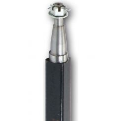 ARK Axle Straight Beam 45mm X 66" Square Solid Black 1500kg Capacity