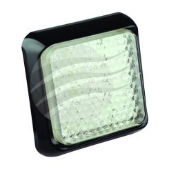 Autolamps LED Reversing Lamp 12/24V 122mm X 122mm Bracket 30Cm Wire Pack