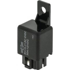 Jaylec Mini Relay 12V 30Amp 4 Pin 680 Ohms Resistor Type with Bracket