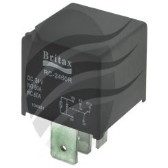 Britax Mini Relay 24V 30/40Amp HD 5 Pin Change Over Res Protected