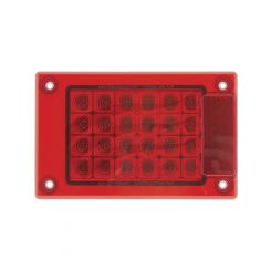 Autolamps Red LED Stop/Tail Lamp 12/24V For J3Barrm / J3Barwm