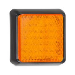 Autolamps LED Indicator Lamp 12/24V 49 Leds 122mm X 122mm Bracket & 40cm
