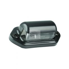 Autolamps LED Licence Plate Lamp 12/24V Black 3 Led's 14cm Cable