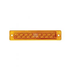 Autolamps Indicator Strip Lamp 12V w/ 17 Smd LED Recessed Mount 40Cm Wire