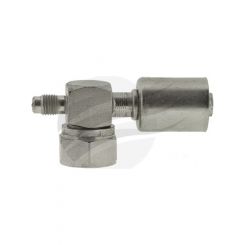 Atco Fitting Female Tube-O 10 X 90 W/Sv Steel