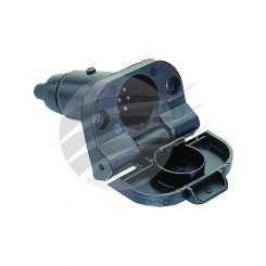Britax Socket Trailer 7 Pin Sml Round [ref Narva 82022BL]