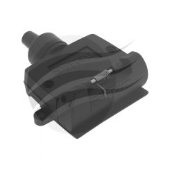 Britax 7 Pin Flat Trailer Socket Plastic [ref Narva 82042BL]