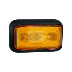 Autolamps LED Side Dirctn Indicator Lamp 12/24V Black Housng 40cm Cable