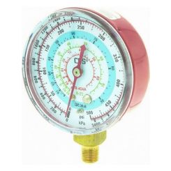 CPS Gauge Red High Side R134A 63mm