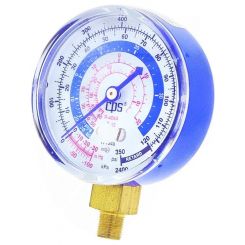 CPS Gauge Blue Low Side R134A 63mm