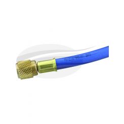 CPS Charge Hose 1.8M 6' R134A Blue 1/2" Acme Female X 14mm Male Fittings