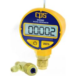CPS Vacuum Gauge Digital W/Carrying & Adaptor # Vg200